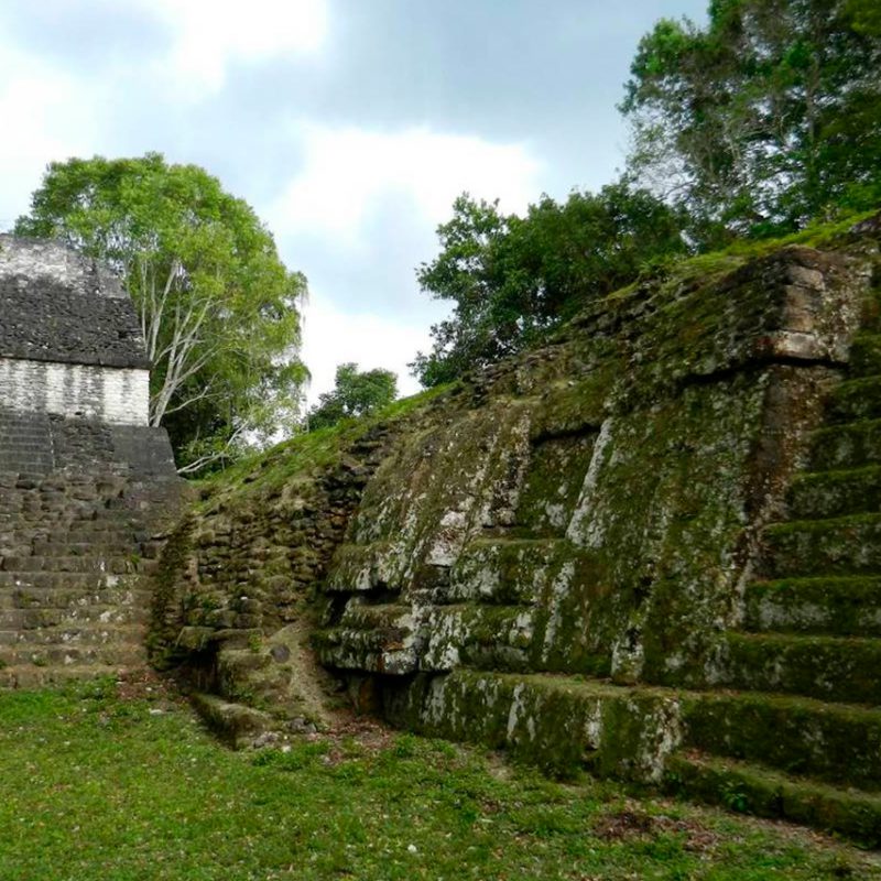 Entrada a Uaxactun (Extranjeros)
